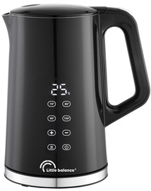 Little balance Wasserkocher Black Digital, 1,7 Liter,schwarz