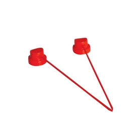 CRC Sprührohr-Set für CRC Spraydosen, 100 mm, rot