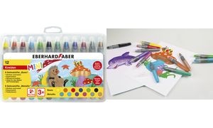 EBERHARD FABER Gelmalstift Basic & Metallic, 12er Etui