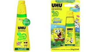 UHU Vielzweckkleber flinke flasche ReNATURE Spongebob, 40 g