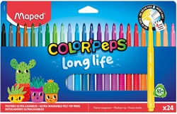 Maped Fasermaler COLOR'PEPS Long Life 2, 12er Kartonetui