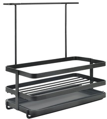 metaltex Spülbecken-Organizer Tokyo LAVA, matt-schwarz