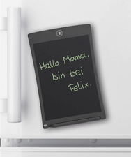 WEDO LCD Schreib- & Maltafel, 8,5 Zoll (21,59 cm), schwarz