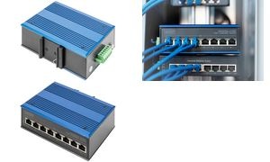 DIGITUS Industrial Fast Ethernet Switch, 8-Port, Unmanaged
