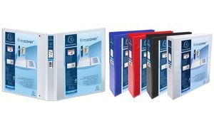EXACOMPTA Präsentations-Ringbuch, A4 Maxi, blau, 2D-Ring