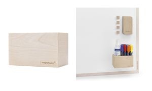 magnetoplan Whiteboard-Organizer Wood Series, birke