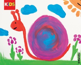 Marabu KiDS Künstlerpinsel Little Artist, 5er Set