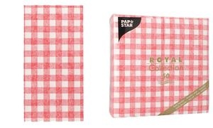 PAPSTAR Bistro-Servietten "ROYAL Collection Vichy Karo"