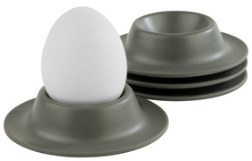 APS Eierbecher EGGY, aus Melamin, grau, 4er Set