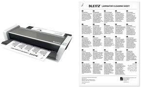 LEITZ Reinigungsblatt für Laminiergeräte, DIN A4, 5er-Set