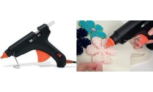 RAPESCO Heißklebepistole 202, schwarz / rot