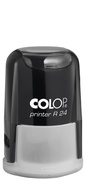 COLOP Textstempel Printer R24, rund, schwarz