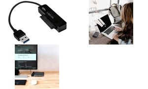 LogiLink USB 3.0 - 2,5" SATA Adapterkabel, schwarz