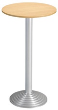 SODEMATUB Stehtisch 60000GA, 600 mm, grau/alu