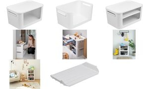 smartstore Einlegeboden für Aufbewahrungsbox Module, weiß