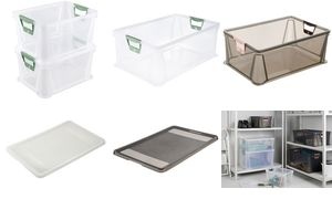 keeeper Aufbewahrungsbox "luis", 45 Liter, grau-transparent