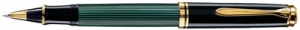 Pelikan Tintenroller "Souverän 400", schwarz/grün