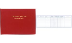 ELVE Registre "Livre de police pour bijoutiers", 200 pages