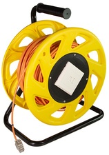 LogiLink Netzwerk Kabeltrommel, Kat. 6A mit Kat. 7 Rohkabel