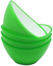 Linden Berg Salatschalen-Set, 0,5 Liter, grün, 4er Set