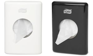 TORK Hygienebeutelspender, Kunststoff, weiß