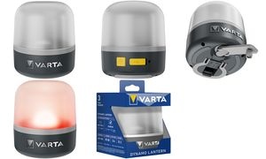 VARTA Campingleuchte / Laterne "Dynamo Lantern", grau