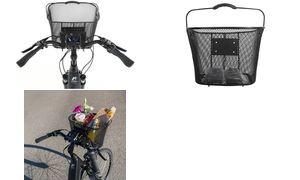 FISCHER Fahrrad-Lenkerkorb E-Bike PLUS, schwarz