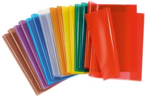 HERMA Heftschoner, DIN A5, aus PP, transparent-rot
