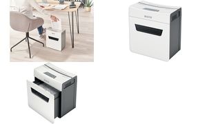 LEITZ Aktenvernichter IQ Protect Premium 3M, weiß