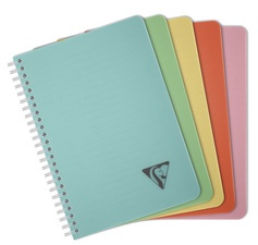 Clairefontaine Spiralbuch LINICOLOR, DIN A5, sortiert