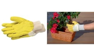 WESTEX Arbeitshandschuh ProtectGrip, Größe 10, gelb