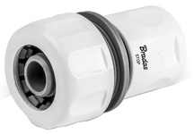 Bradas Schlauchkupplung WHITE LINE mit Wasserstopp, 3/4"