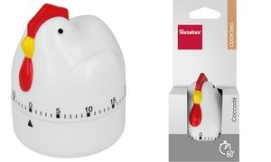 metaltex Küchentimer/Eieruhr "Coccodè", 60 Minuten
