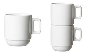 Ritzenhoff & Breker Kaffeebecher BIANCO, weiß, 245 ml