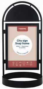 EUROPEL Plakatständer CITY SIGN, 1.300 x 670 x 670 mm