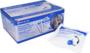 FIRST AID ONLY Sofort-Kälte-Kompresse, 130 x 140 mm, 10er
