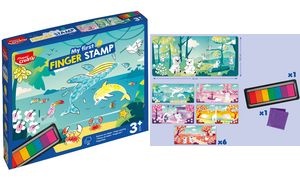 Maped Creativ my first Finger-Stempel-Set, 8-teilig