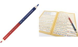 EBERHARD FABER Silbentrennstift TRI WINNER, rot/blau