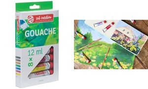 ROYAL TALENS Gouachefarben ArtCreation, 12 ml, 8er-Set