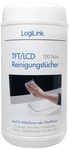 LogiLink TFT/LCD/Plasma Reinigungstücher, 100er Spenderdose