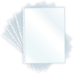 pavo Prospekthülle, DIN A4, PP, 0,04 mm, genarbt