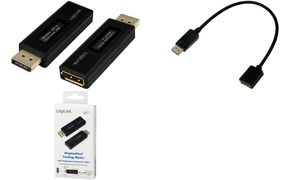 LogiLink DisplayPort Tester für EDID Information, schwarz