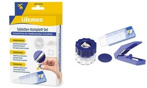 Lifemed Tabletten-Komplett-Set, Kunststoff