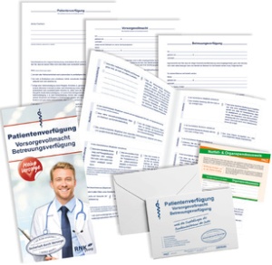 RNK Verlag Vordruck "Patientenverfügung", im Thekendisplay
