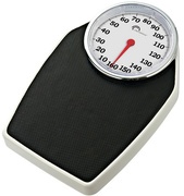 Little balance Analoge Personenwaage PRO M 160, schwarz