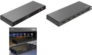 DIGITUS 8K HDMI Splitter, 1x4, 8K/60Hz, schwarz