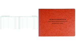 EXACOMPTA Geschäftsbuch "Recettes Achats", 240 x 320 mm
