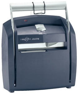LEITZ Buchbindegerät impressBIND 280, silber/blau