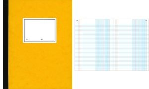 ELVE Livre de compte "journal" , 297 x 210 mm, 100 pages
