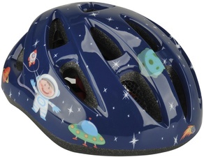 FISCHER Kinder-Fahrrad-Helm "Space", Größe: XS/S